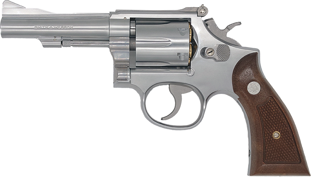 S&W M67 Combat Masterpiece 4inch Stainless Finish Ver.3