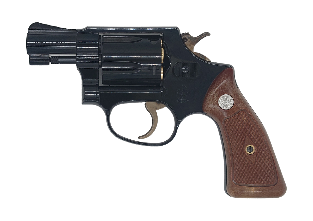 Smith & Wesson .38 Chiefs Special (Pre-M36) 2inch Square Butt “Joker Model” Steel Finish version.2