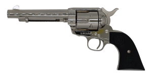 PEGASAS Ⅱ Gas Gun Series Colt’ Single Action Army　2nd Generation 5-½ inch　ABS ニッケル・フィニッシュ