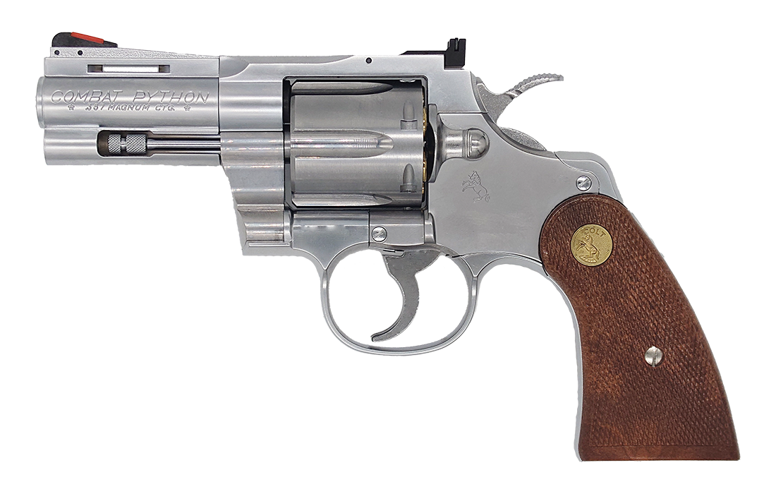 Colt Python .357Magnum 3inch “R-model”  Stainless Finish